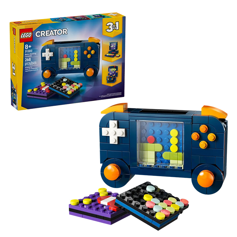 Retro Gaming Fun - LEGO Creator 3in1 Building Blocks LG-31380