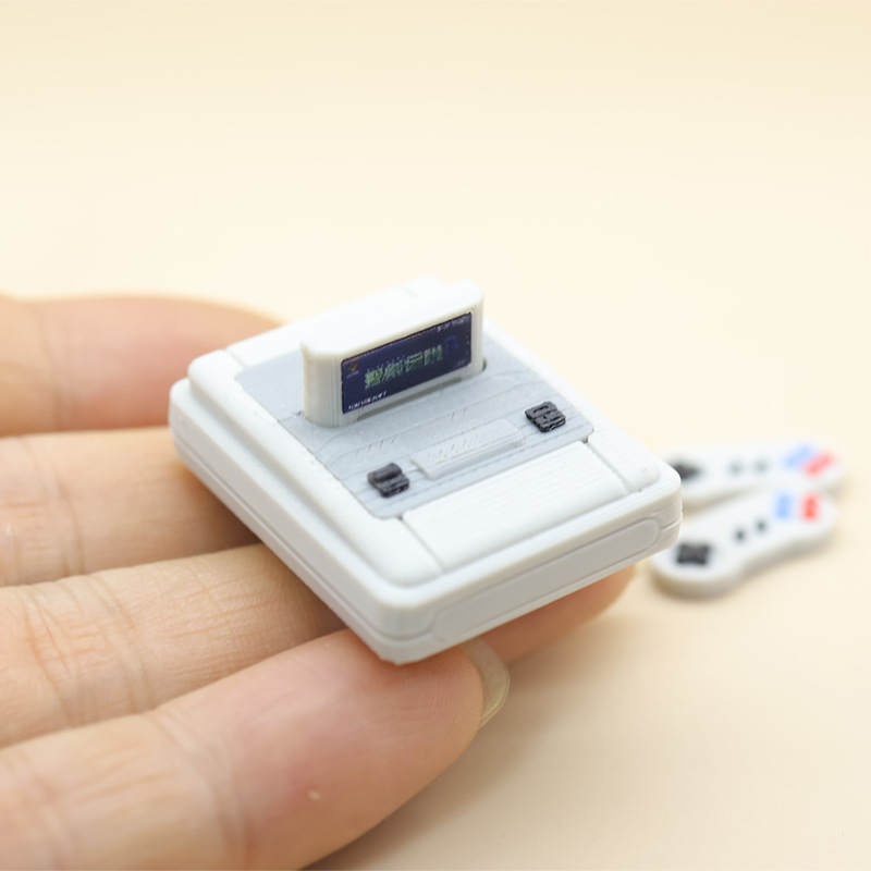 Retro Gaming Fun - 1set Dollhouse Mini Retro Game Console