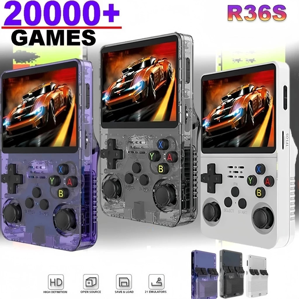 Retro Gaming Ps3 - Mini R36S Retro Handheld Video Game