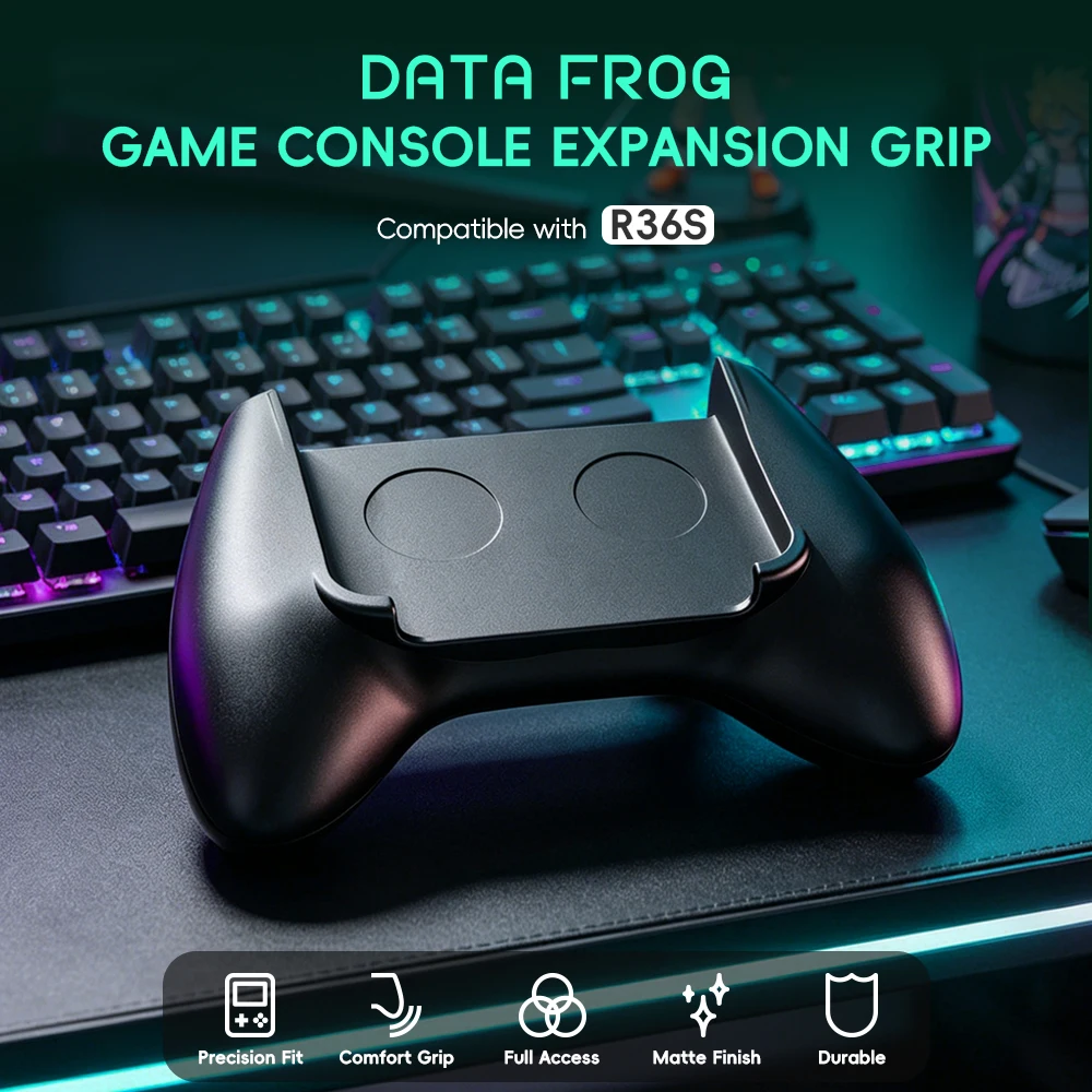 Retro Gaming System - Data Frog R36S Game Grip Ergonomic
