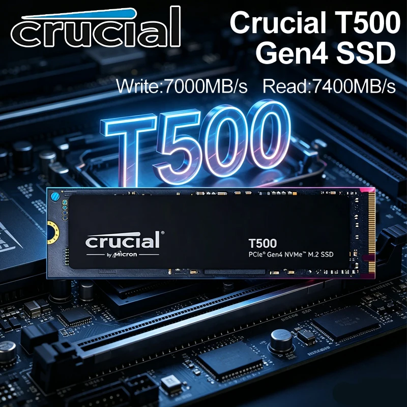 Samsung Ssd 980 Pro - Crucial T500 1TB PCIe Gen4 NVMe