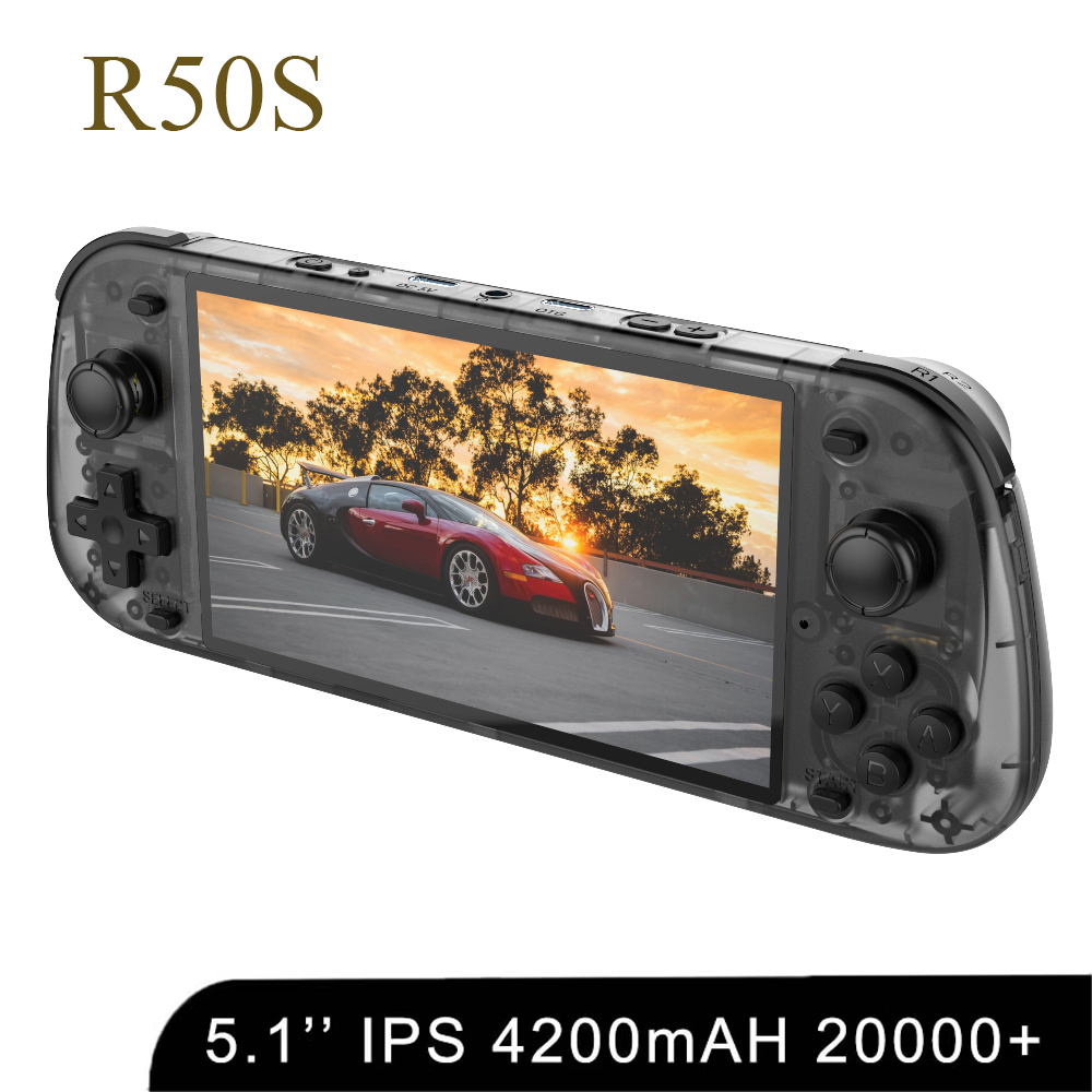 Retro Gaming Images - 5.1inch New R50S Retro Handheld Video