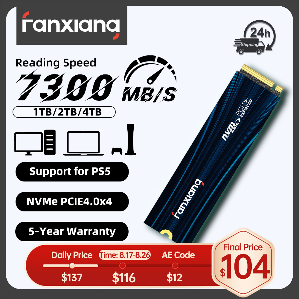 Samsung Ssd 980 Pro - Fanxiang S880E/S880ER 7100MB/s NVMe M.2 SSD