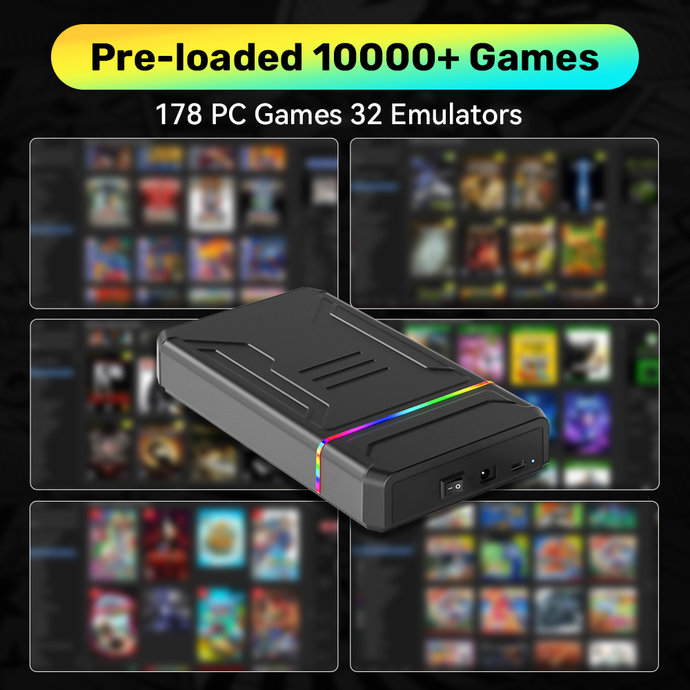 3TB External Retro Game HDD Em - Retro Gaming Xbox review and price