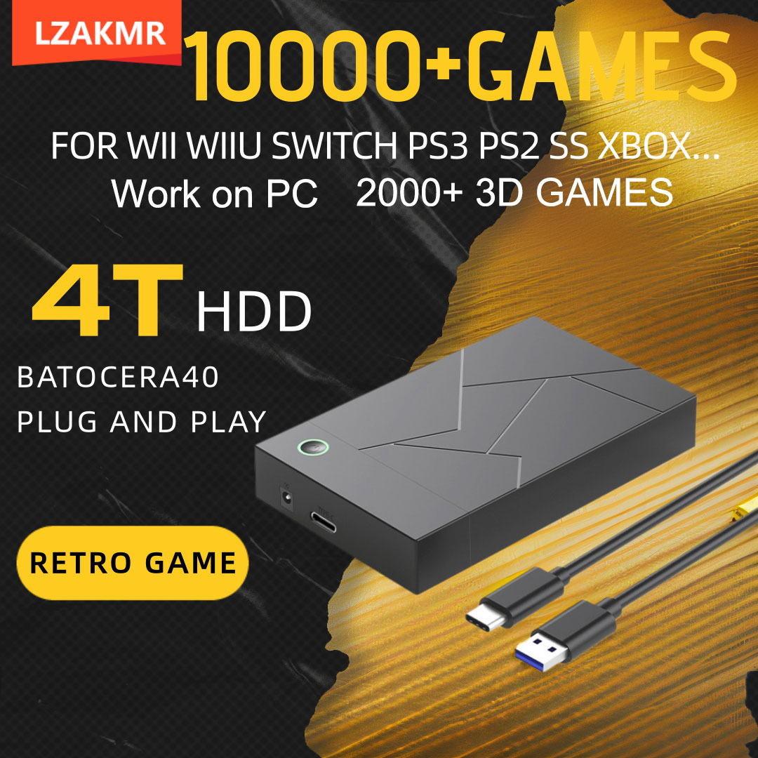 Retro Gaming GameForge 4TB Bat - Retro Gaming Ps3 review and price