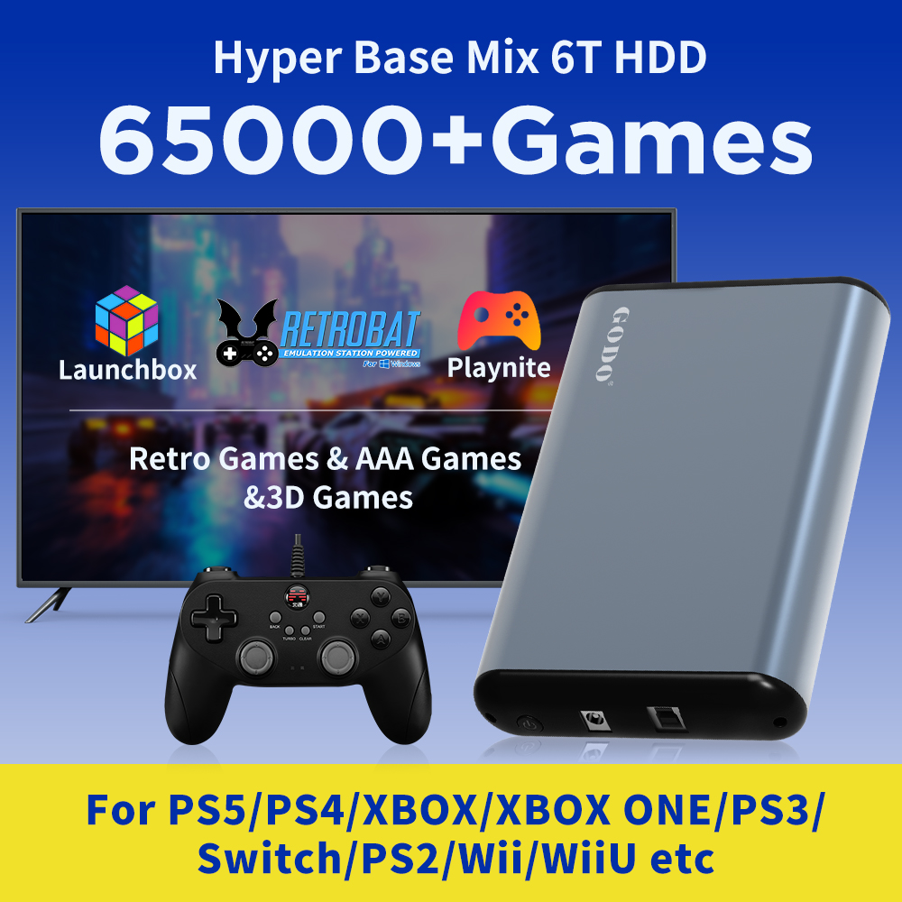JMachen 6TB Portable Gaming HD - Retro Gaming Ps3 review and price
