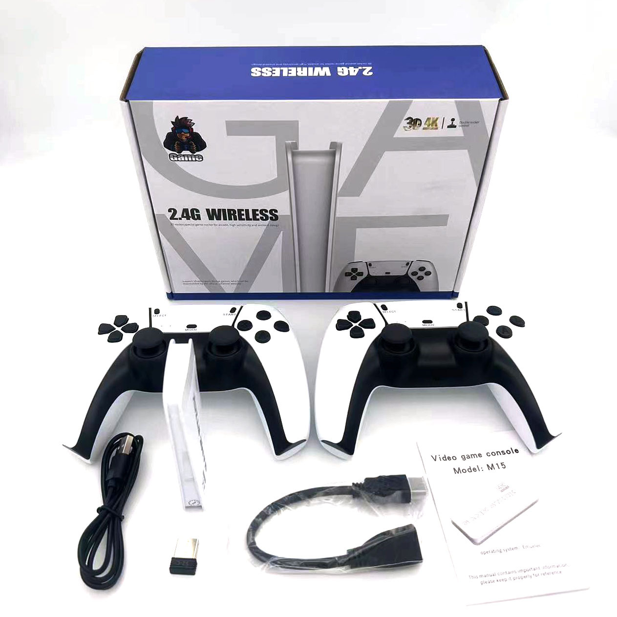 NEW M15 4K HD Game Console P5  - Retro Gaming Xbox review and price