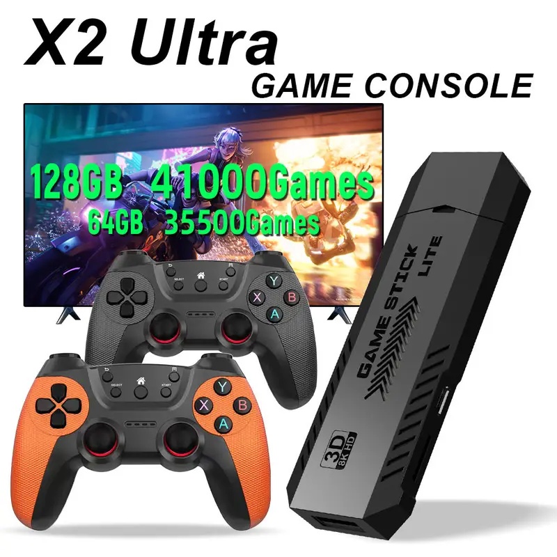 X2 Ultra Pro Retro Game Stick  - Retro Gaming Tv review and price