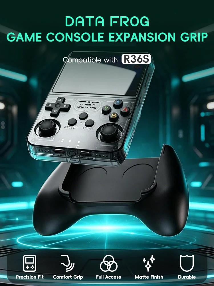 Data Frog R36S Game Grip Ergon - Retro Gaming System review and price