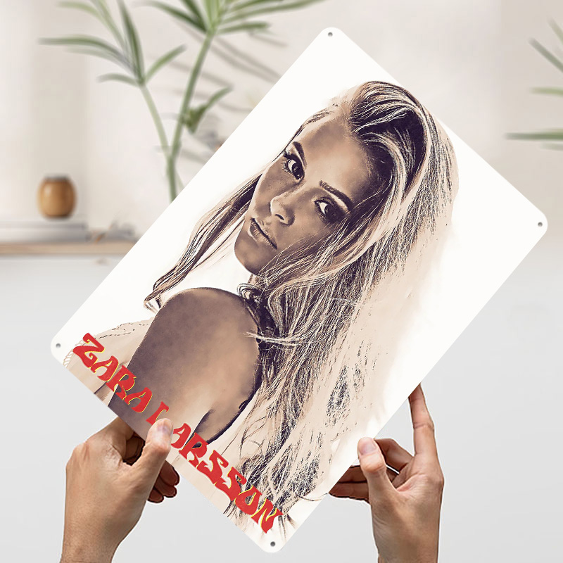 Zara Larsson Poster Customized - Retro Poster Gaming review and price