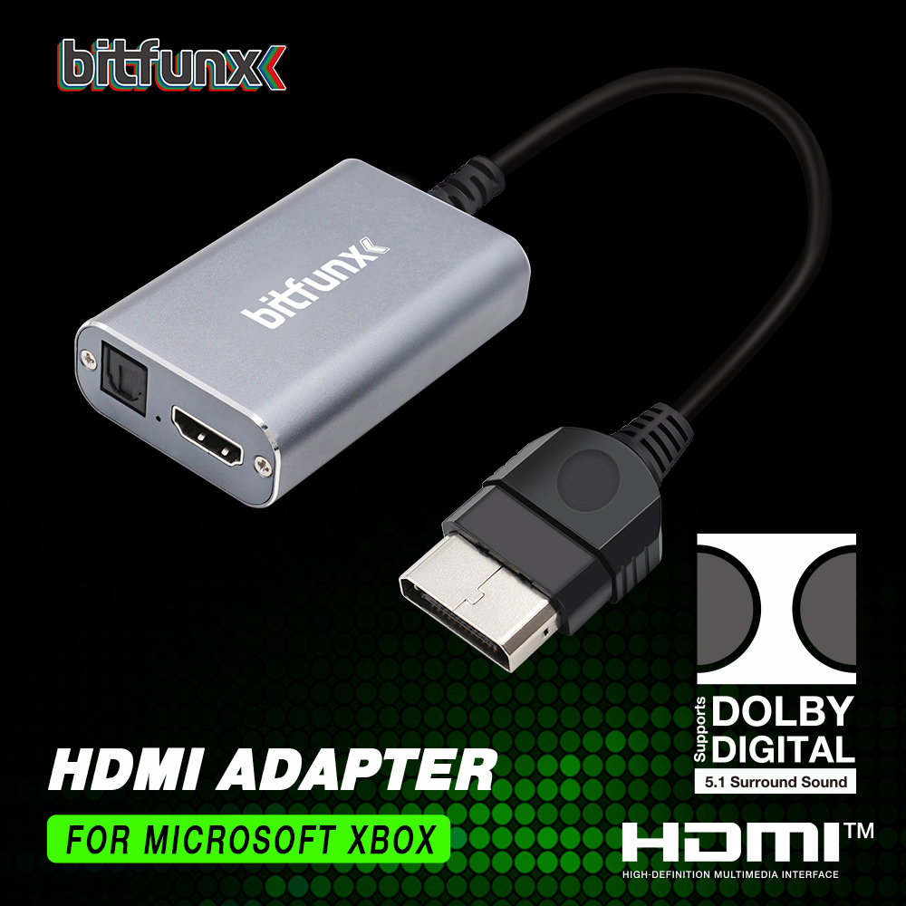 Bitfunx HDMI™ Adapter for XBOX - Retro Gaming Play Zone review and price