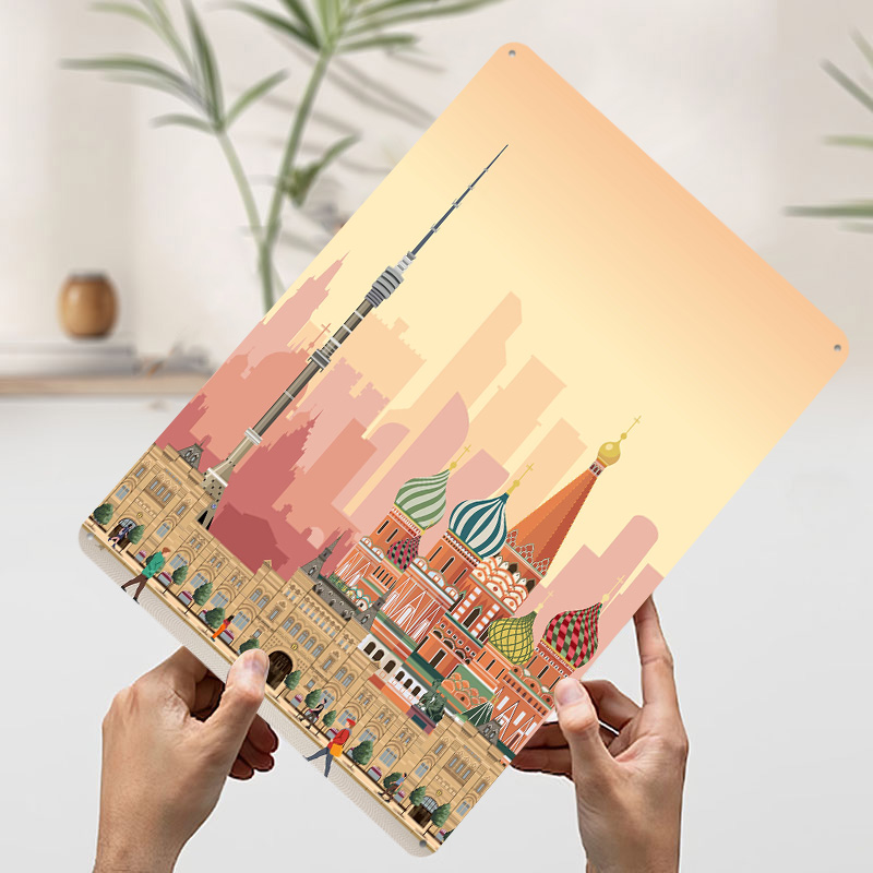 Moscow Travel Print Printed Po - Retro Poster Gaming review and price