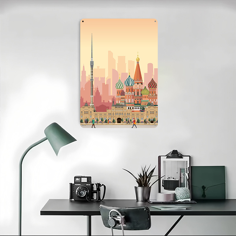 Moscow Travel Print Printed Po - Retro Poster Gaming review and price