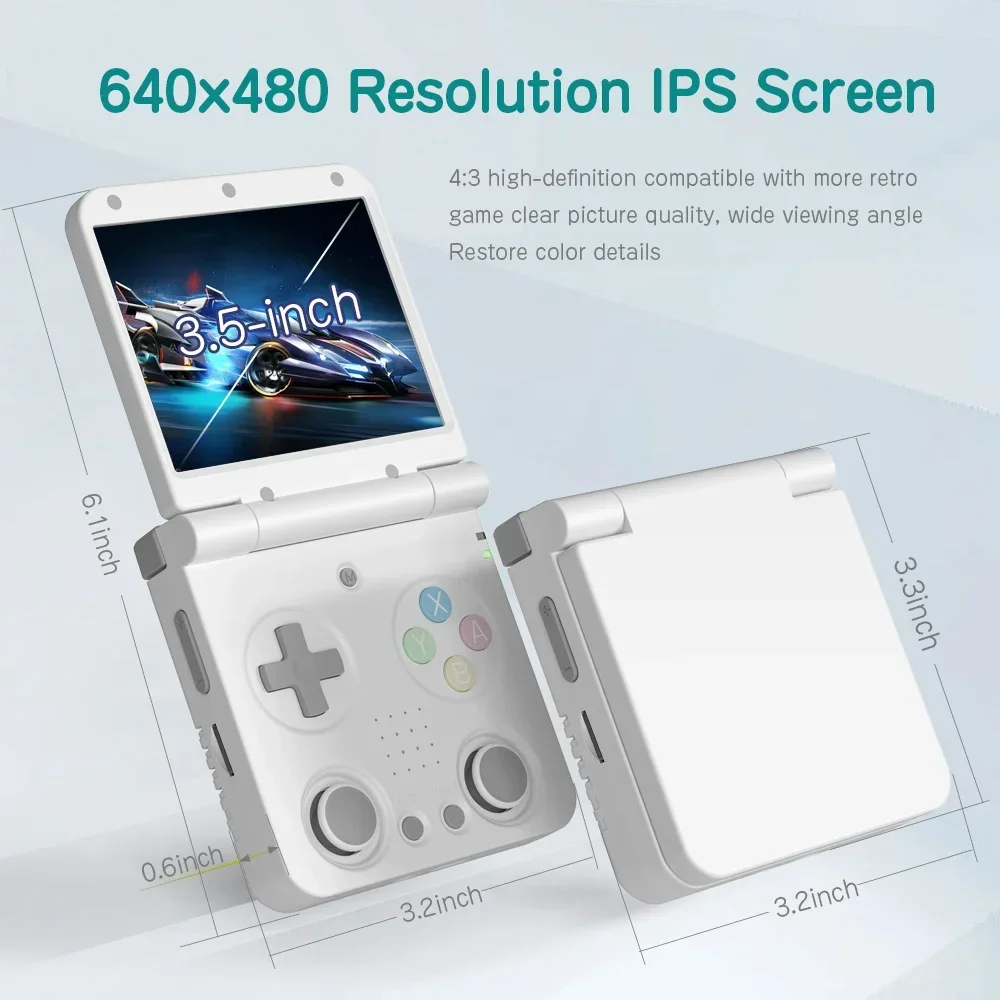 MIYOO Flip V2 Handheld Game Co - Retro Gaming Os Linux review and price