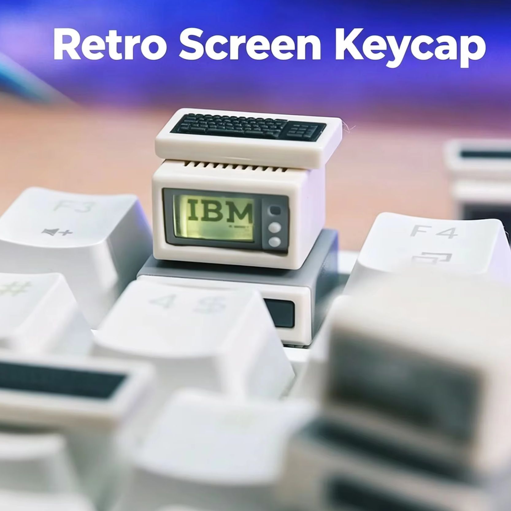 Retro Computer Keycap Backlit  - Retro Gaming Fun review and price