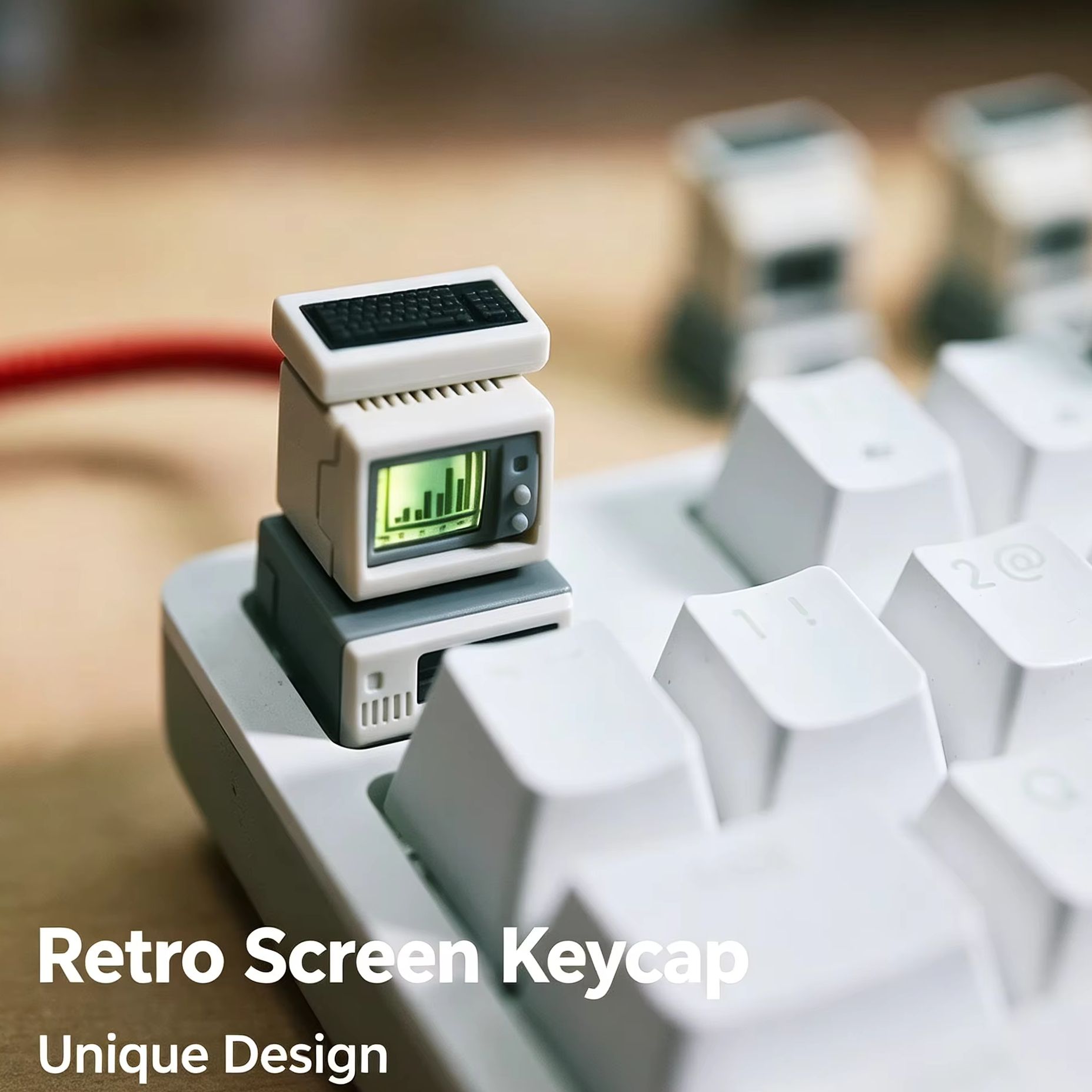 Retro Computer Keycap Backlit  - Retro Gaming Fun review and price
