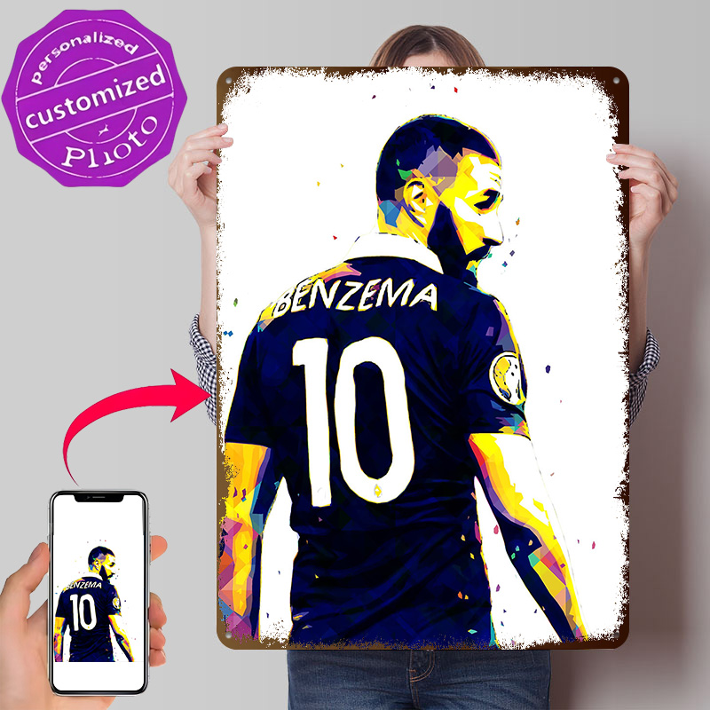 Karim Benzema France Poster Re - Retro Gaming France review and price