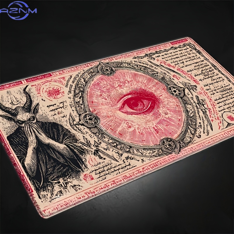 Retro Mystical Ram Eye Playmat - Retro Gaming Event review and price
