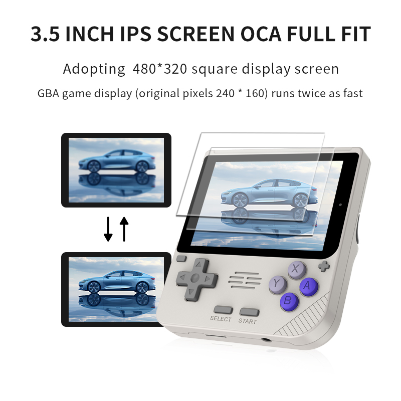 POWKIDDY V10 3.5-Inch IPS Oca  - Retro Gaming Images review and price