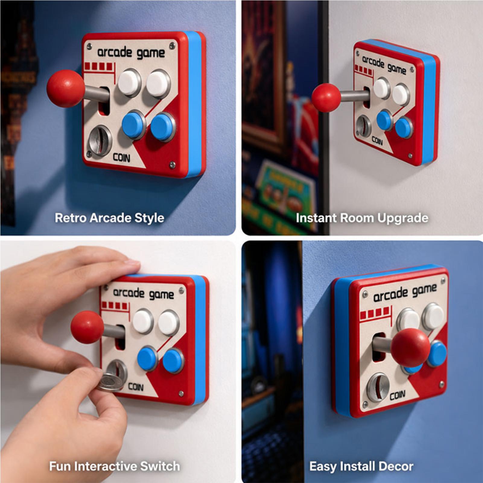 Creative Retro Arcade Game Lig - Retro Gaming Fun review and price