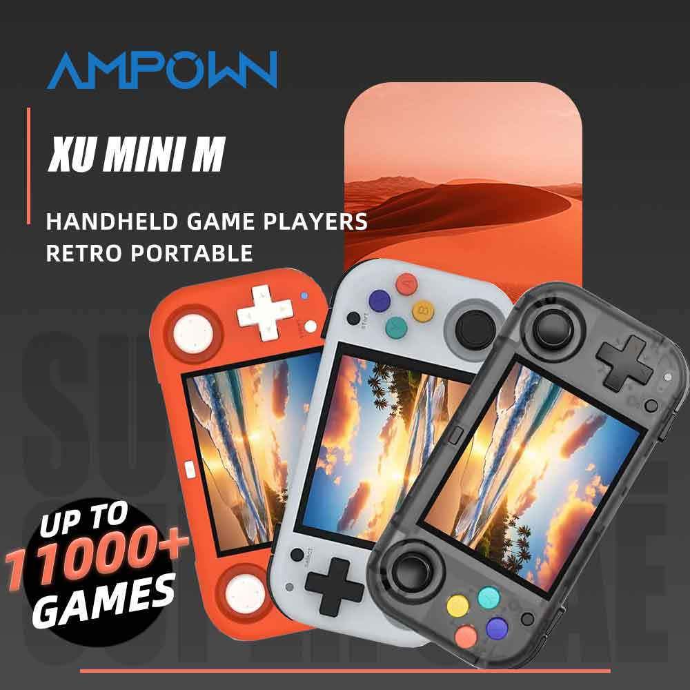 Ampown XU MINI M Portable Pock - Retro Gaming Os Linux review and price