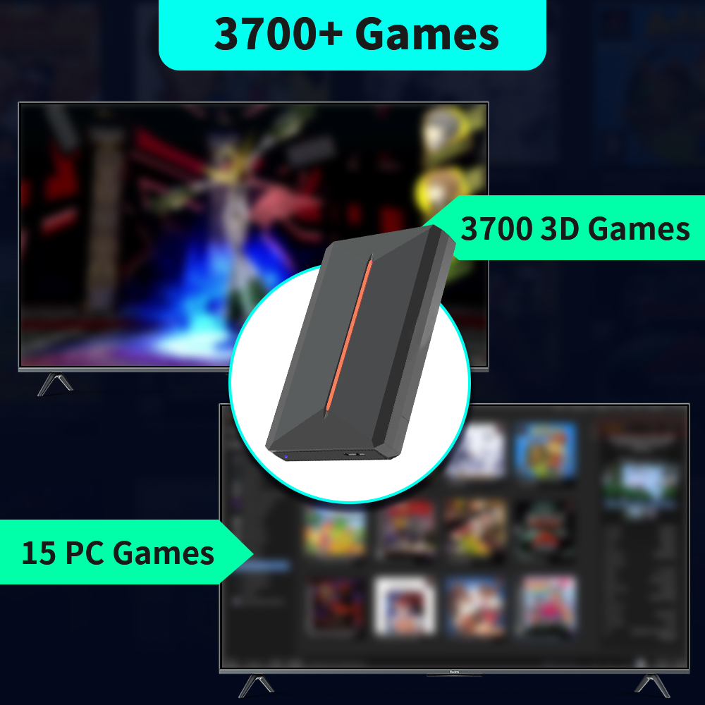 Launchbox OS 500GB Portable Ga - Retro Gaming Tv review and price