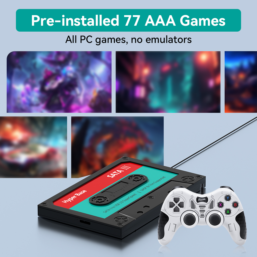 2TB Game Hard Drive With 77 PC - Retro Gaming Tv review and price