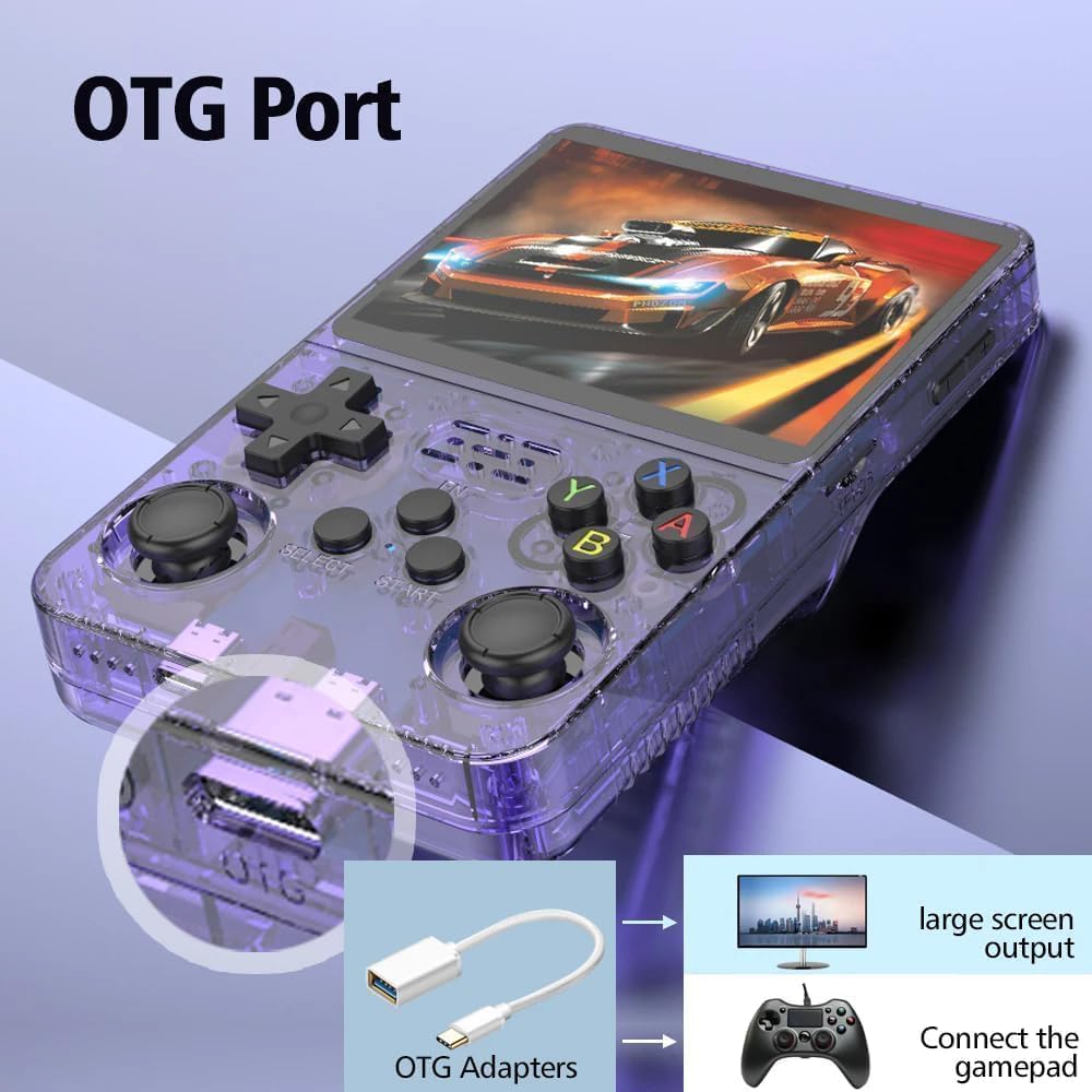 NEW R36S Retro Handheld Game C - Retro Gaming Os Linux review and price