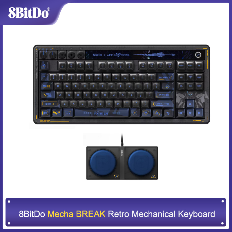 8BitDo Retro 87 Mechanical Key - Retro Gaming For Windows review and price