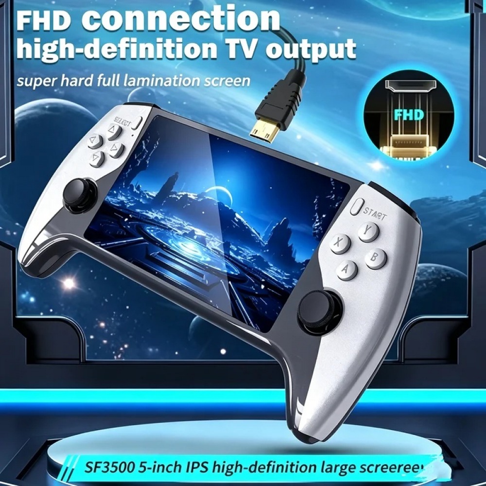 SF3500 5 inch Handheld Game Co - Retro Gaming System review and price