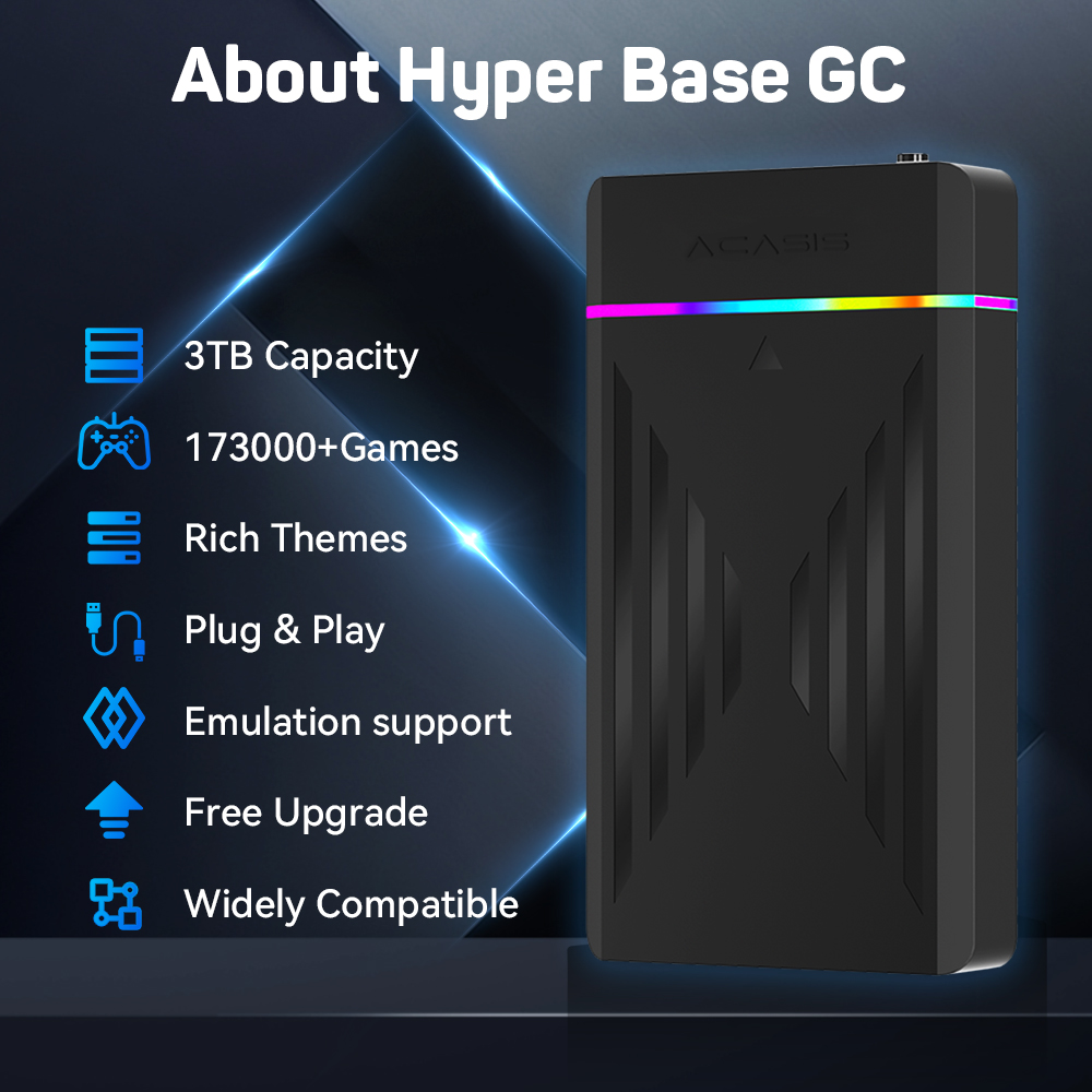 3TB Portable Gaming HDD Launch - Retro Gaming Tv review and price
